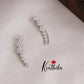 Trendy Silver Streak Elegance Earcuff E456