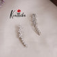 Trendy Silver Streak Elegance Earcuff E456