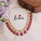 Beautiful Blooming Lotus Kemp Necklace Set NC2074