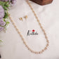Beautiful CZ Sparking Floral Blossom Long Chain Haaram LH1932