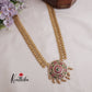 Grand Jadau Pendant Kasu Haaram with Golden Beads  LH1922