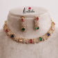 Beautiful AD/CZ  Navaratna Necklace NC2183