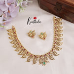 Elegant Antique Lakshmi Kemp Mango Necklace NC2132