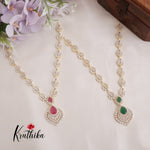 Beautiful Elegant Drop CZ Necklace Set NC2128