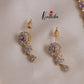 Beautiful Sparkling American Diamond Fringe Design CZ Haaram LH1923