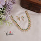 Beautiful Sparkling American Diamond Fringe CZ Necklace NC2136 (Available in 4 Colours)