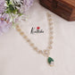 Gorgeous Sparking CZ Floral Design Necklace NC2133 (Available in 3 Colours)