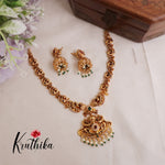 Beautiful Peacock Design Multi Stone Necklace Set NC2104