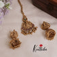 Premium Bridal Jalebi Temple Lakshmi Chocker Set NC2105