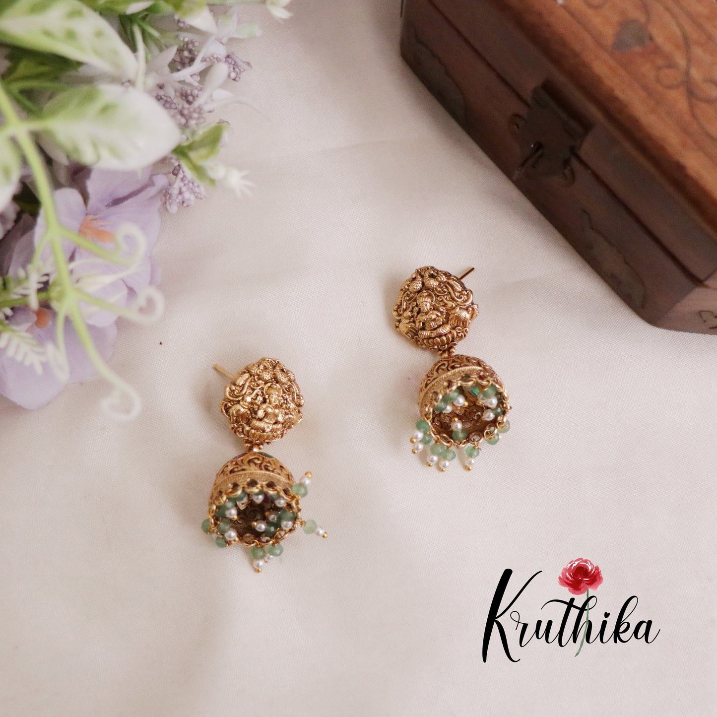 Royal Bridal Temple Lakshmi Jadau Choker NC2110