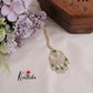 Royal Sparking CZ Blossom with Dewdrop Maang Tikka MT255 (Available in 3 Colours)