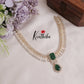 Gorgeous CZ Sparkling Floral Design Necklace NC2148 (Available in 2 Colours)