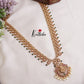 Grand Antique Kemp Temple Lakshmi Haaram with Pearls Drops LH1929