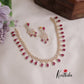 Elegant Sparking CZ Dreamy Dew Necklace Set NC2137 (Available in 3 Colours)
