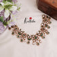 Beautiful Kundan Jadau Stone Chandbalis Design Necklace Set NC2107 (Available in 2 Colours)