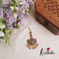 Simple Floral Jadau Maang Tikka MT253  (available in 2 Colours of Beads)