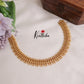 Traditional No stone gold replica leaves necklace NC952