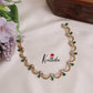 Beautiful American Diamond Wave Necklace NC2134 (Available in 3 Colours)