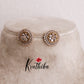 Beautiful Sparkling Floral Radiance Changeable Ear Studs E432