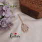 Royal Sparking CZ Blossom with Dewdrop Maang Tikka MT255 (Available in 3 Colours)