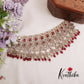 Royal AD/Victorian Necklace with Pair of Earrings & Maang Tikka NC2077(Available in 5 Colours)
