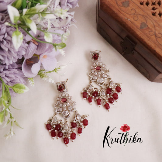 Royal AD/Victorian Necklace with Pair of Earrings & Maang Tikka NC2077(Available in 5 Colours)