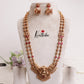 Royal Lakshmi Jadau golden Beads Haaram LH2002