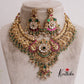 Elegant Bridal Peacock Jadau Necklace Set NC2117