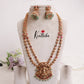 Beautiful Antique Two Layer Temple Lakshmi Haaram LH1931