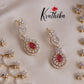 Beautiful Divine Sparkling CZ Necklace Set NC2140 (Available in 2 Colours)