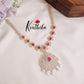 Trendy CZ Sparkling Floral Design with Pearl Drops NC2150(Available in 2 Colors)