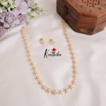 Beautiful CZ Sparking Floral Design Haaram LH1925