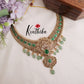 Beautiful AD Victorian  Necklace with Golden Beads Nc1979 (Available in 2 Colours)