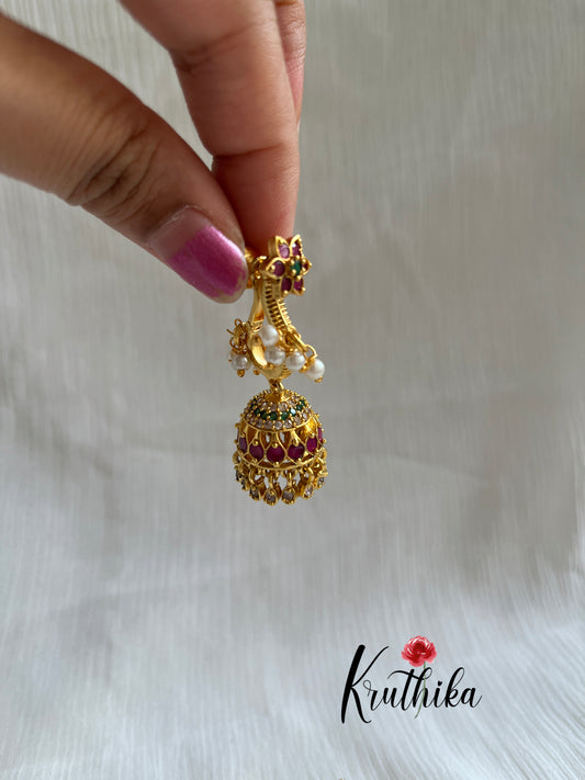 Flower Jhumka E300