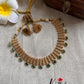 Antique Necklace with Green Stones NC1161