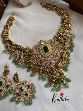 AD CZ Lakshmi Necklace NC1143- Pre Booking 10 days