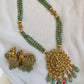 Onyx beads Temple Nakshi Haaram LH565