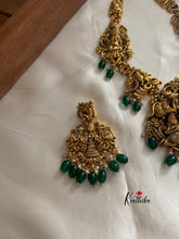 Antique Lakshmi Devi beads necklace NC836