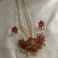Pearls chain with kemp pendant NC857