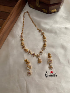 Simple AD Lakshmi necklace NC831