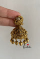 Premium Lakshmi peacock jhumkas E239