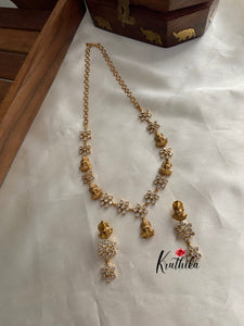 Simple AD Lakshmi necklace NC831