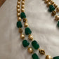 Two lines pearls beads maala LH402