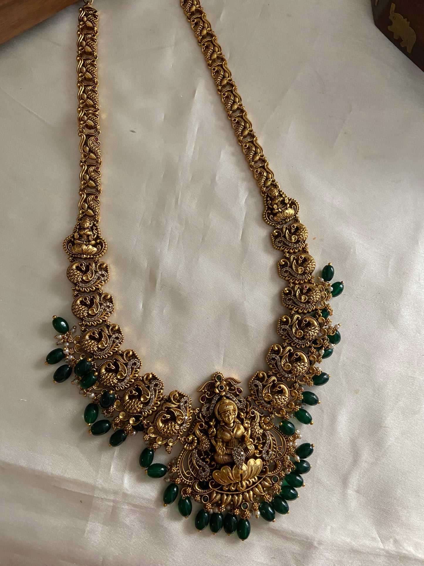 Antique Lakshmi peacock Haaram LH447