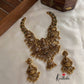Premium antique polish Nagas Lakshmi peacock Haaram LH443