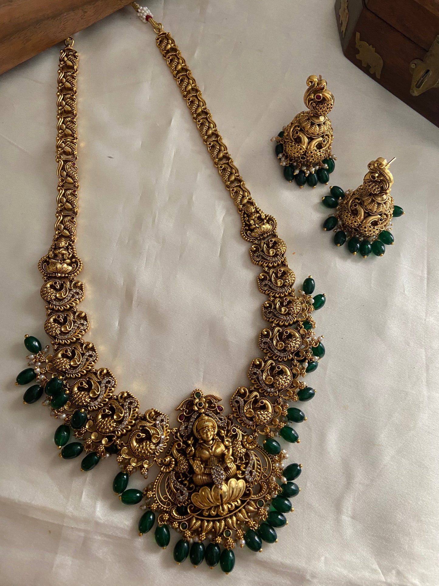 Antique Lakshmi peacock Haaram LH447