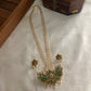 Pearls chain with kemp pendant NC857