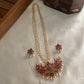 Pearls chain with kemp pendant NC857