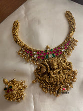 Premium Jadau Nagas Lakshmi necklace NC828