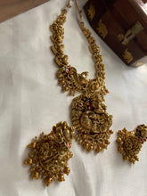 Premium Nagas Lakshmi peacock necklace NC805